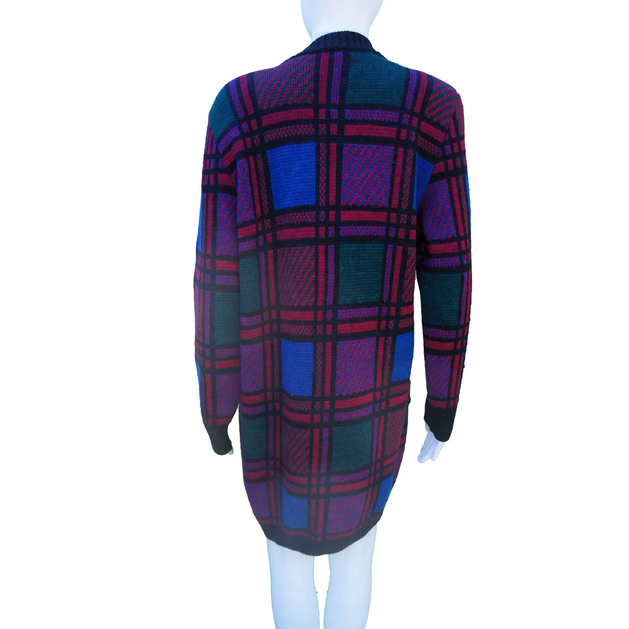 CÉLINE LONG KNIT SWEATER VINTAGE JACKET COAT