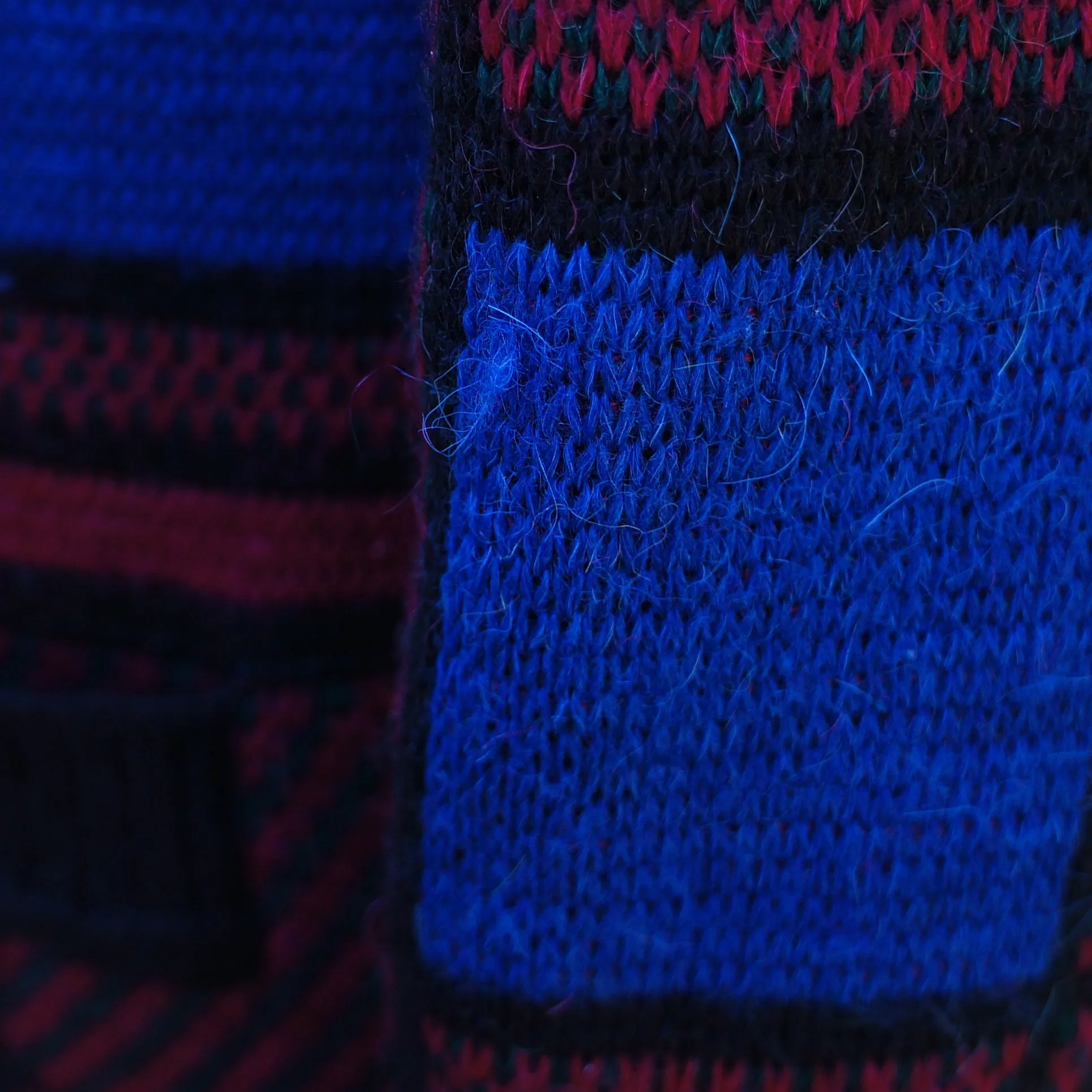CÉLINE LONG KNIT SWEATER VINTAGE JACKET COAT