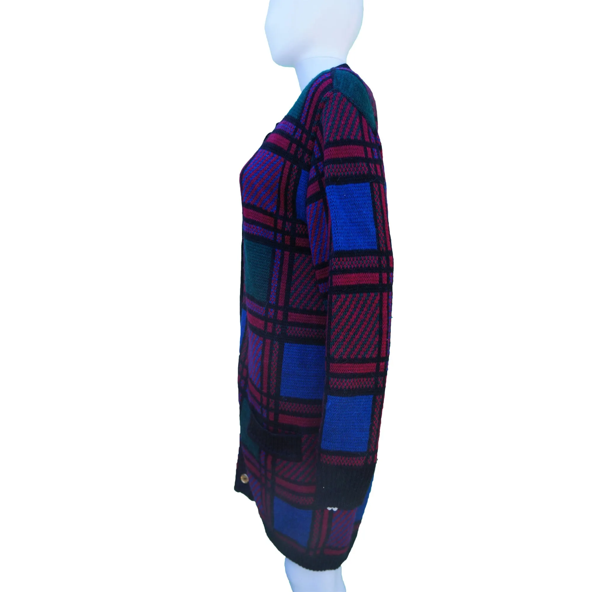 CÉLINE LONG KNIT SWEATER VINTAGE JACKET COAT