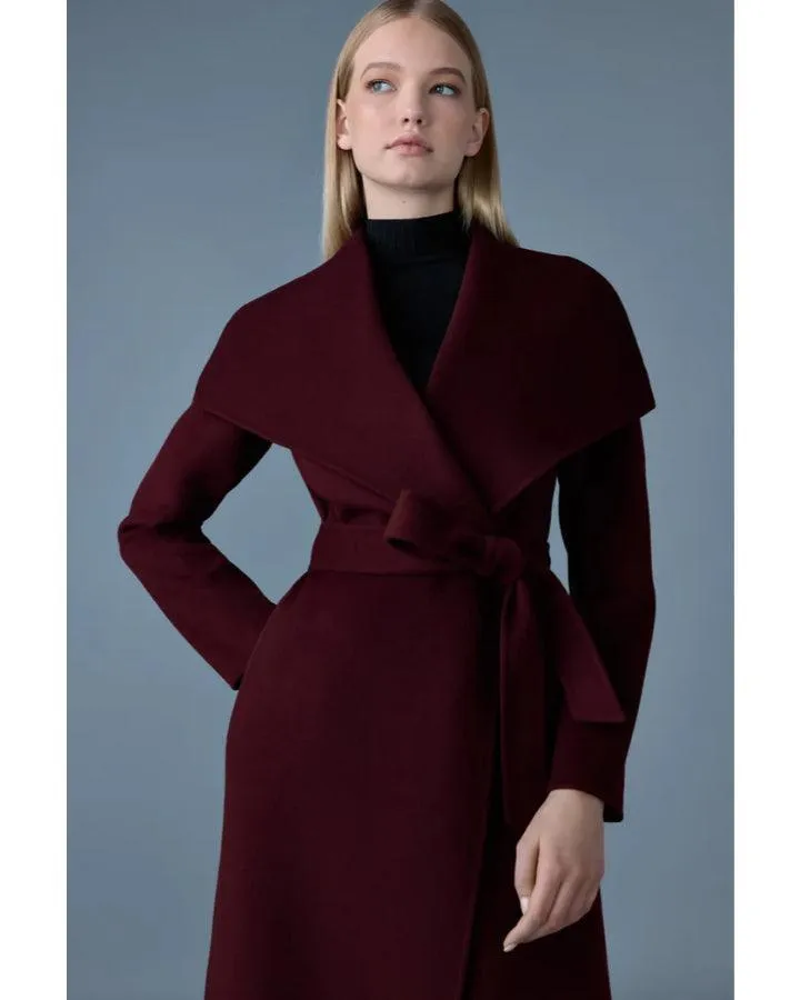Mackage Mai Wrap Wool Trench Coat