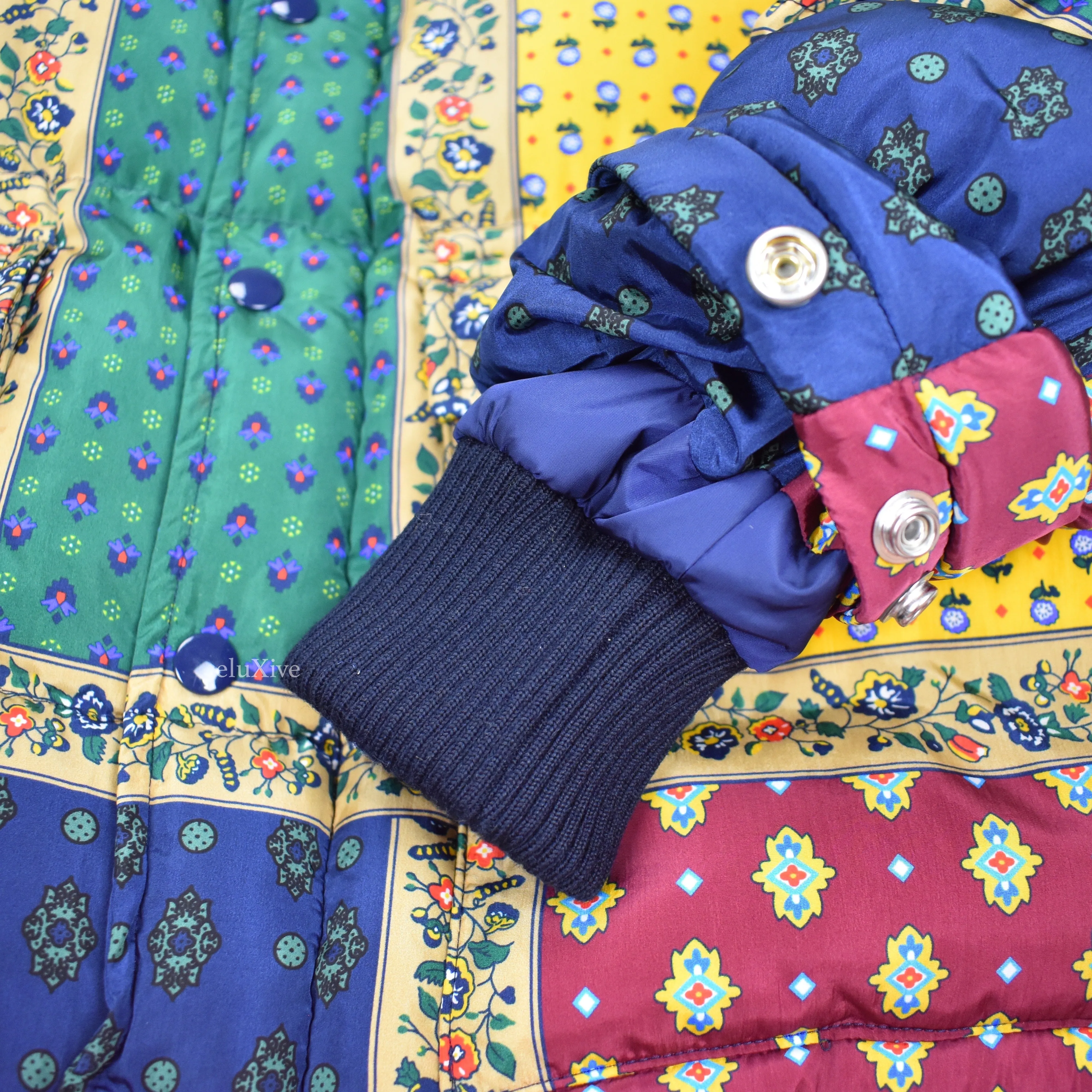 Noah - Paisley Provence Cashball Puffer Jacket